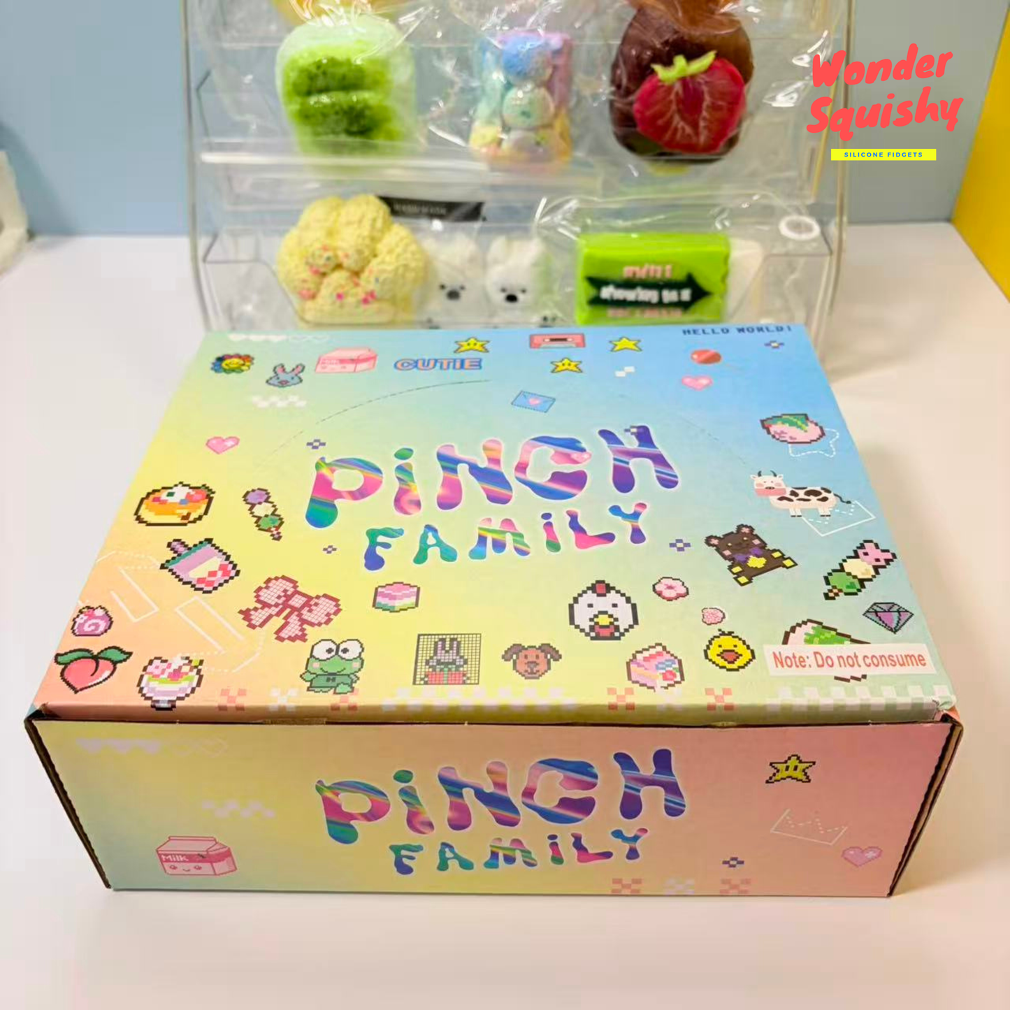 Squishy-Set • Enthält 2 Squishies aus lebensmittelechtem Silikon von Taba • TikTok Live Special