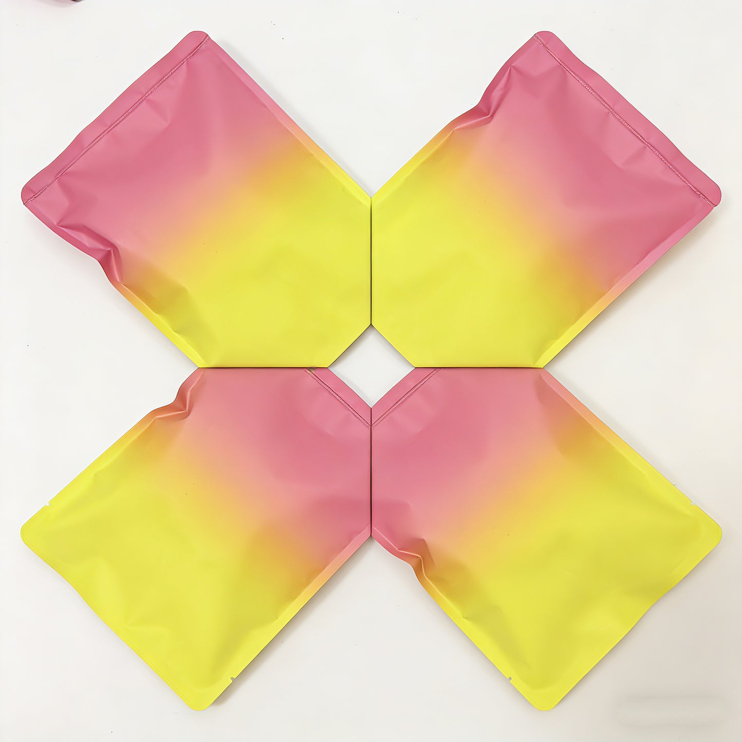 Glückstaschen-Pack • 4 Original-Glückstaschen enthalten • Handgemachtes lebensmittelechtes Silikon-Taba Squishy
